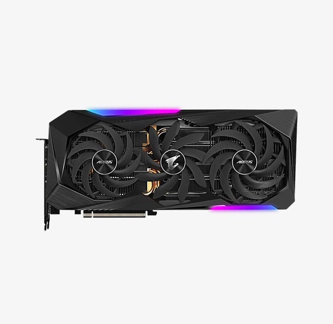 کارت گرافیک Gigabyte RTX 3070Ti AORUS (درحد نو) — تصویر ۲