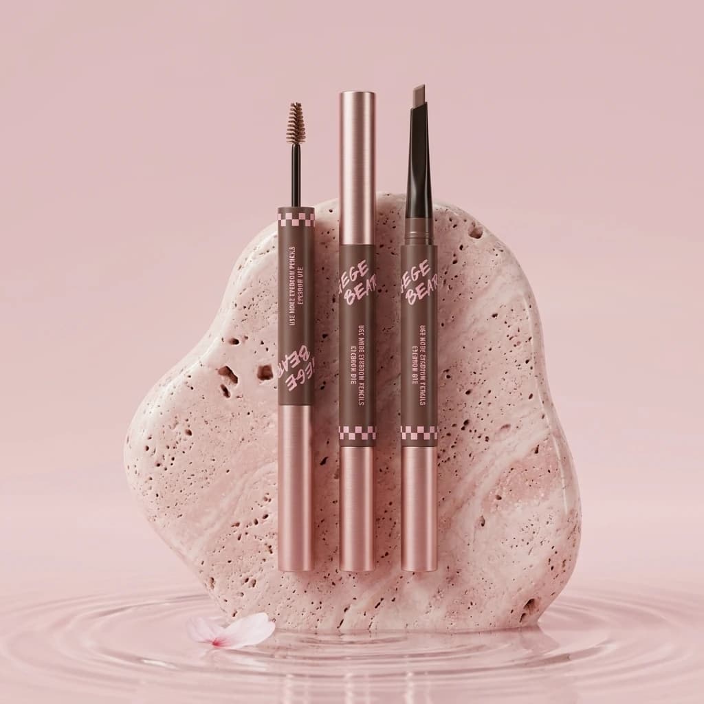 مداد و ریمل ابرو دوطرفه GeGe Bear