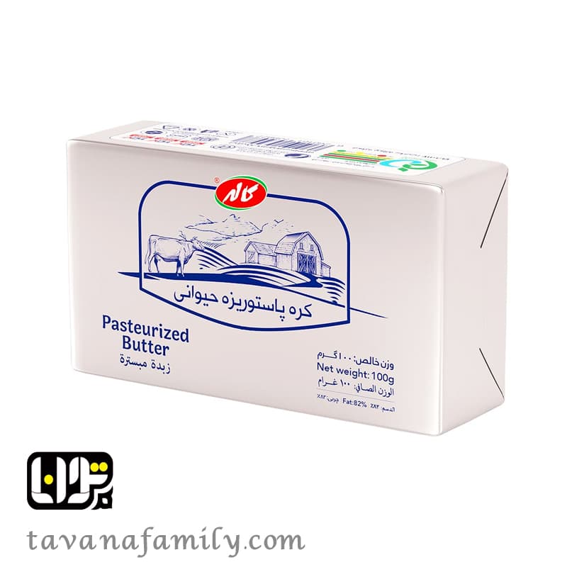 کره پاستوریزه 100گرمی کاله
