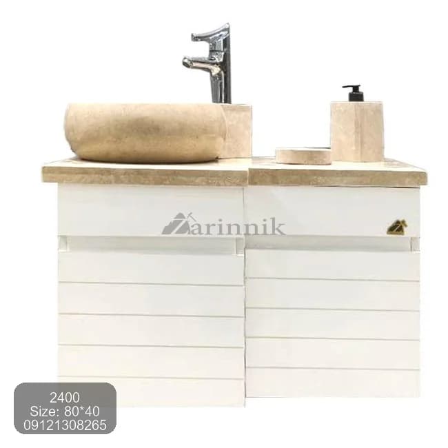 روشویی کابینتی سفارشی کد ZN2400 — تصویر ۲