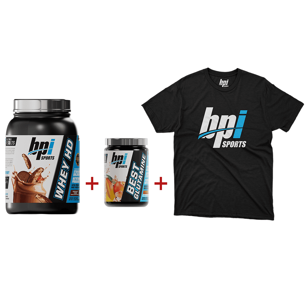 وی Bpi +گلوتامین Bpi + تیشرت