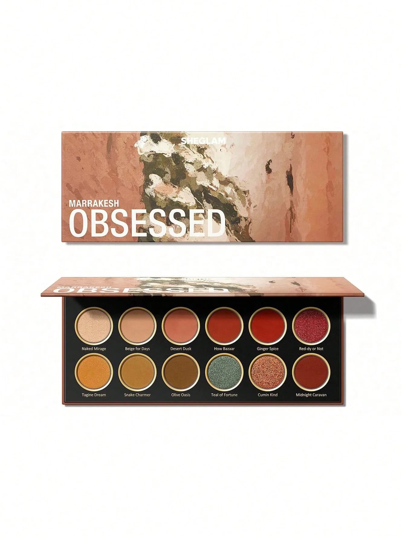 پالت سایه چشم Marrakesh Obsessed شیگلم — تصویر ۱۱