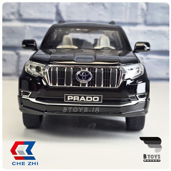 ماکت تویوتا پرادو مشکی چِژی(Toyota Prado Chezhi) مقیاس:1/18 — تصویر ۶