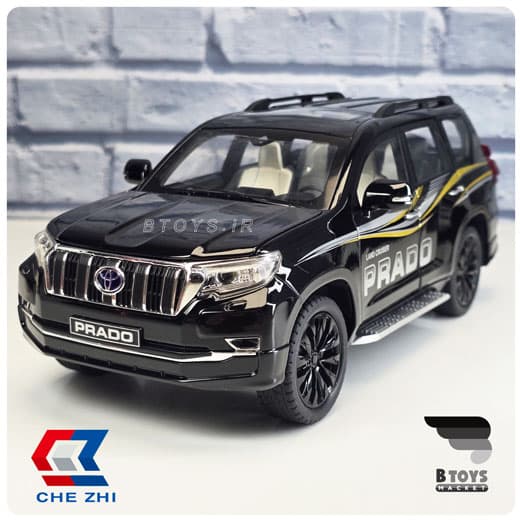 ماکت تویوتا پرادو مشکی چِژی(Toyota Prado Chezhi) مقیاس:1/18