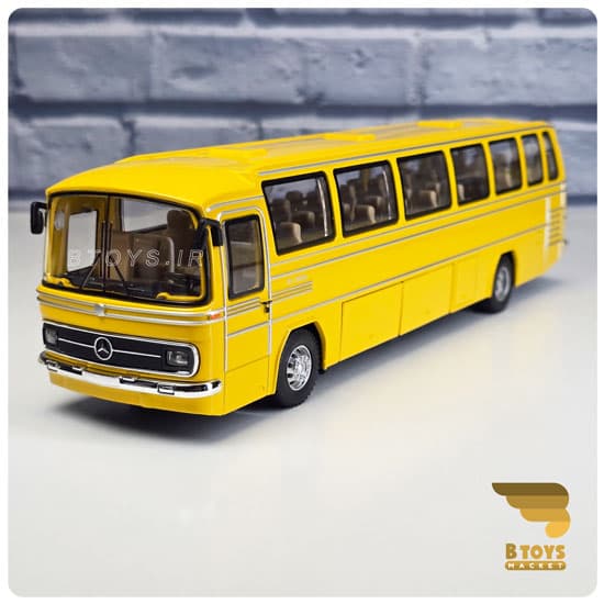 ماکت اتوبوس بنز 302 زرد(Mercedes Benz BUS 302 GRAND ALLIANCE)