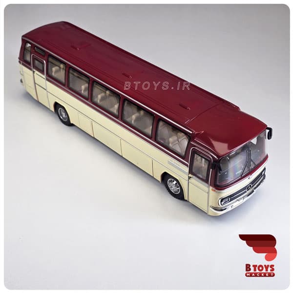 ماکت اتوبوس بنز 302 زرشکی(Mercedes Benz BUS 302 GRAND ALLIANCE) — تصویر ۴