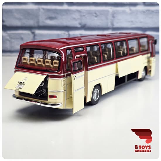 ماکت اتوبوس بنز 302 زرشکی(Mercedes Benz BUS 302 GRAND ALLIANCE) — تصویر ۲