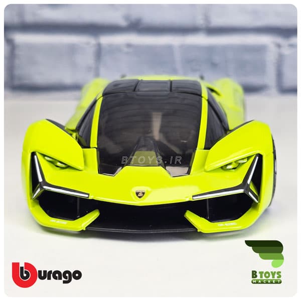 ماکت لامبورگینی ترزو میلنیو سبز بوراگو(Lamborghini terzo millennio Burago) — تصویر ۵
