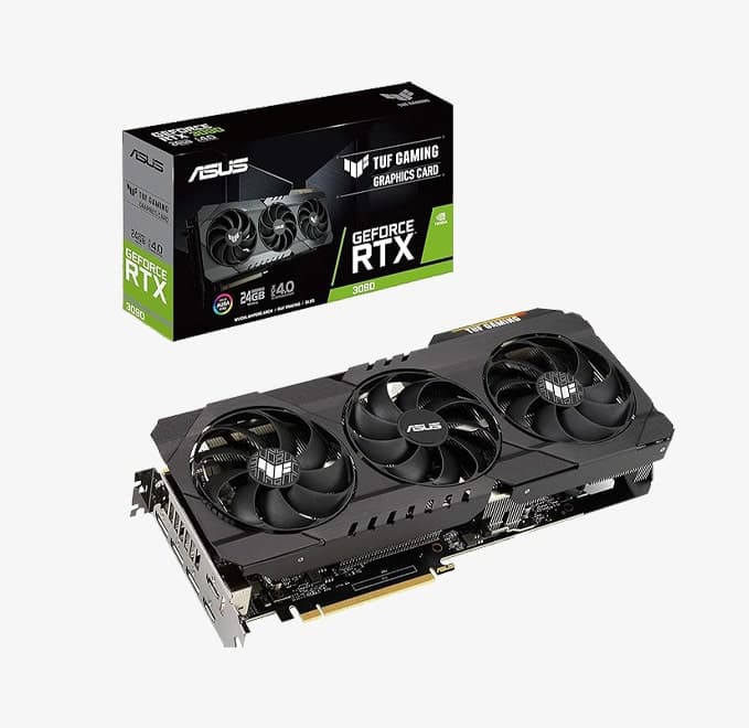 کارت گرافیک ASUS 3090 TUF Gaming (در حد نو)
