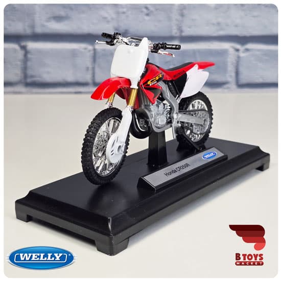ماکت موتور هوندا سی آر250 قرمز ویلی(Honda CR250 Welly)