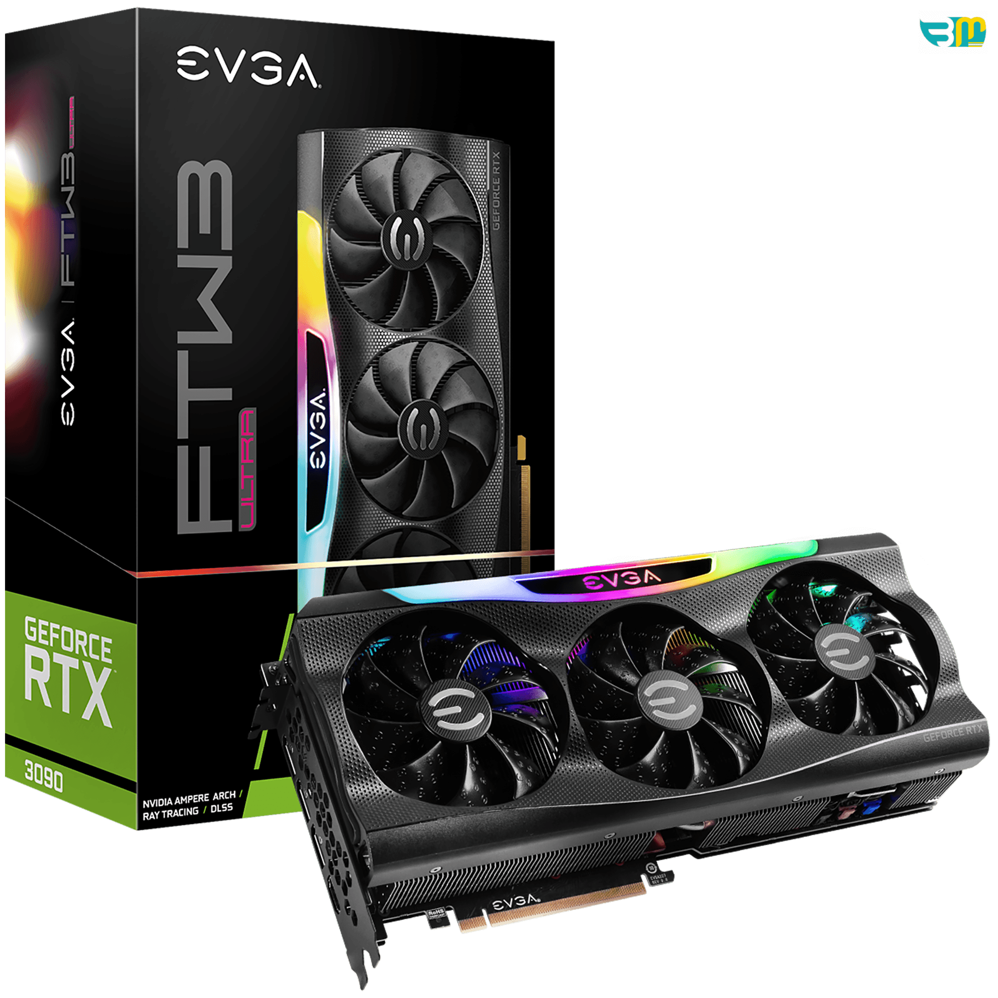 کارت گرافیک EVGA RTX 3090 FTW3 Ultra (در حد نو) — تصویر ۵