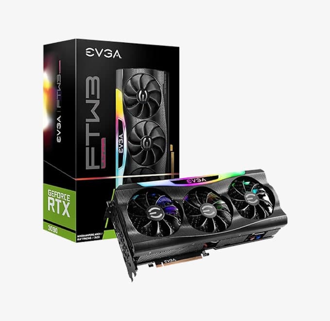 کارت گرافیک EVGA RTX 3090 FTW3 Ultra (در حد نو)