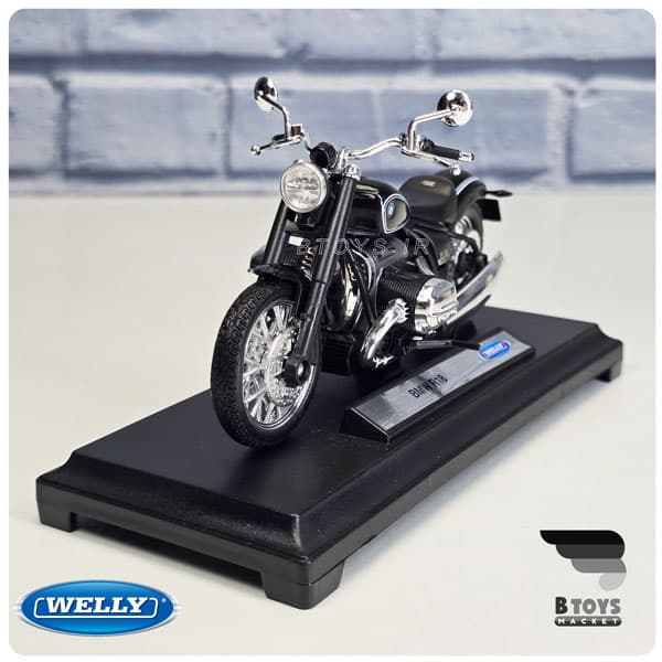 ماکت موتور بی ام و آر 18 مشکی ویلی(BMW R18 Welly)