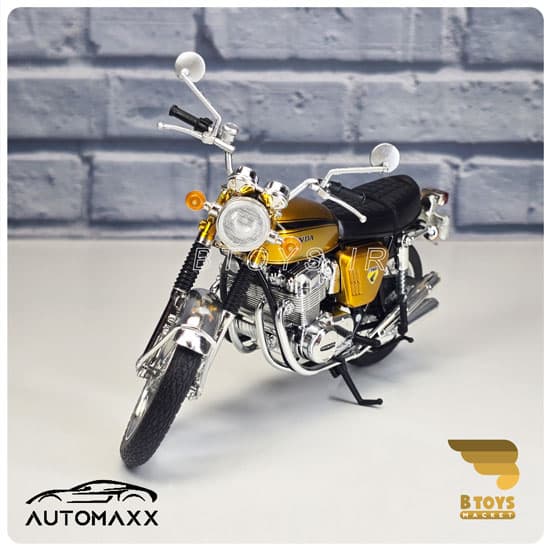 ماکت موتور هوندا سی بی 750 طلایی اتومکس(Honda DREAM CB750FOUR Automaxx)