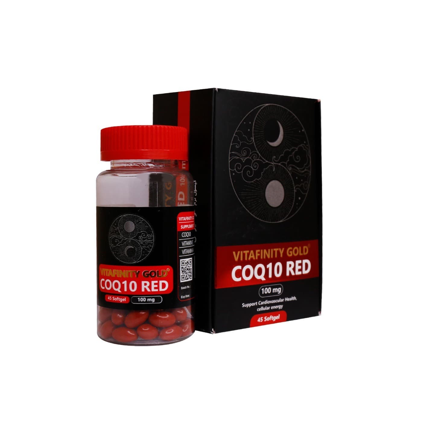 کوکیوتن قرمز ویتافینیتی گلد | Vitafinity Gold CoQ10 Red