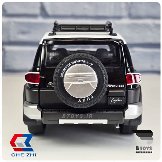 ماکت تویوتا اف جی کروز مشکی چِژی(Toyota FJ Cruiser Chezhi)مقیاس:1/24 — تصویر ۵
