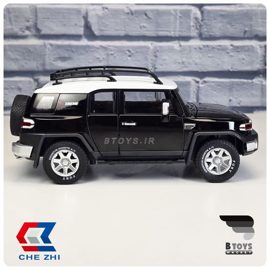 ماکت تویوتا اف جی کروز مشکی چِژی(Toyota FJ Cruiser Chezhi)مقیاس:1/24 — تصویر ۷