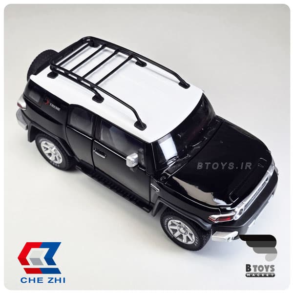 ماکت تویوتا اف جی کروز مشکی چِژی(Toyota FJ Cruiser Chezhi)مقیاس:1/24 — تصویر ۴