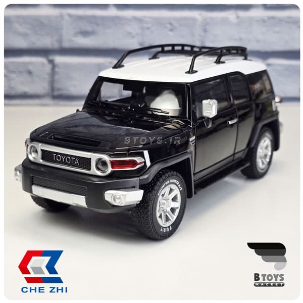 ماکت تویوتا اف جی کروز مشکی چِژی(Toyota FJ Cruiser Chezhi)مقیاس:1/24