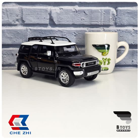 ماکت تویوتا اف جی کروز مشکی چِژی(Toyota FJ Cruiser Chezhi)مقیاس:1/24 — تصویر ۳