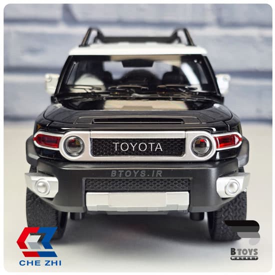 ماکت تویوتا اف جی کروز مشکی چِژی(Toyota FJ Cruiser Chezhi)مقیاس:1/24 — تصویر ۶