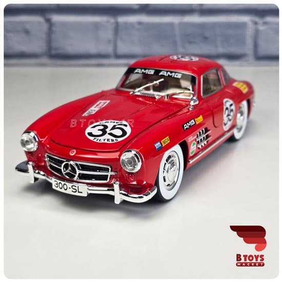ماکت مرسدس بنز 300 اس ال اسپرت قرمز(Mercedes Benz 300SL Sport)