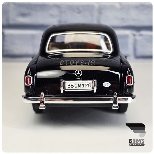 ماکت مرسدس بنز پونتون180 مشکی(Mercedes Benz 180 W120 GRAND ALLIANCE) — تصویر ۵