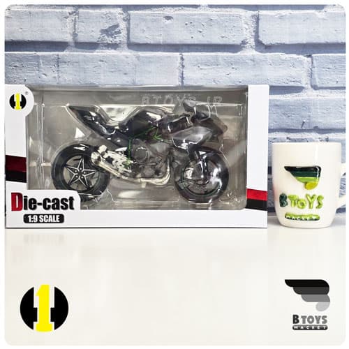 ماکت موتور کاوازاکی نینجا اچ 2 آر (Kawasaki Ninja H2R)مقیاس:1/9 — تصویر ۳