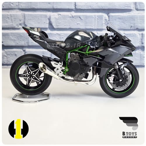 ماکت موتور کاوازاکی نینجا اچ 2 آر (Kawasaki Ninja H2R)مقیاس:1/9 — تصویر ۶