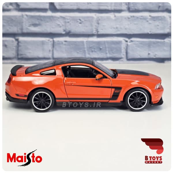 ماکت فورد موستانگ باس 302 نارنجی مایستو(Ford Mustang Boss 302 Maisto) — تصویر ۷