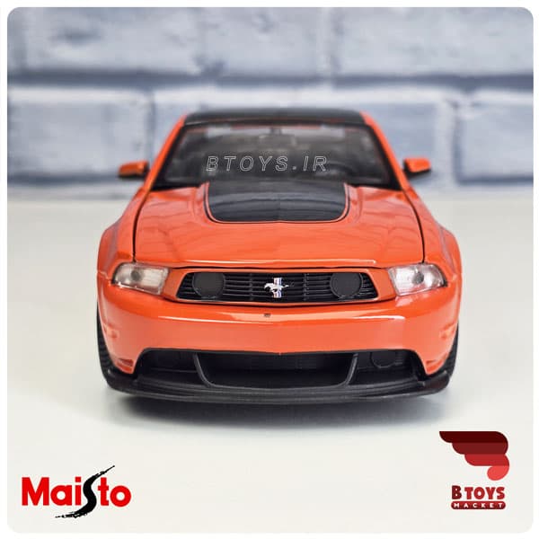 ماکت فورد موستانگ باس 302 نارنجی مایستو(Ford Mustang Boss 302 Maisto) — تصویر ۵