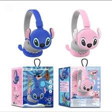 هدفون بلوتوثی طرح Stitch مدل KD-859F — تصویر ۳