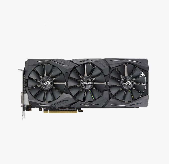 کارت گرافیک ASUS GTX 1080Ti ROG STRIX (درحد نو-بدون کارتن) — تصویر ۲
