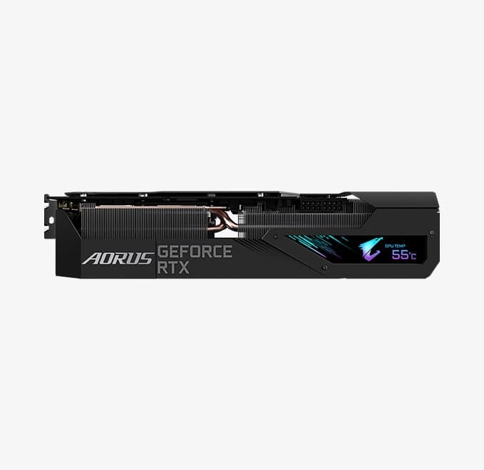 کارت گرافیک GIGABYTE RTX 3080 Aorus master (درحد نو) — تصویر ۴
