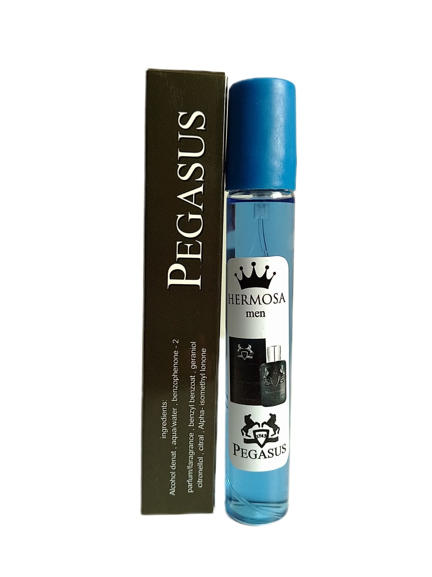 عطر قلمی مردانه جیبی 35 میل HERMOSA با رایحه PEGASUS