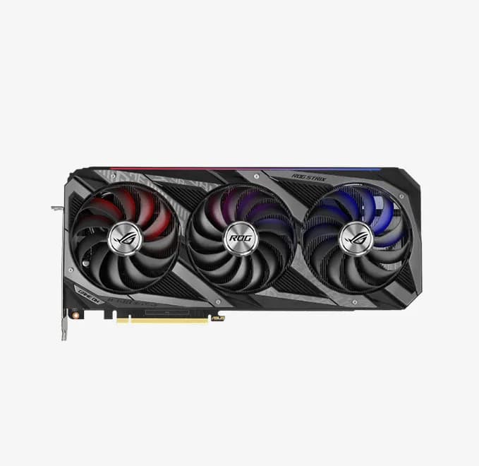 کارت گرافیک ASUS RTX 3080 Ti ROG Strix (درحد نو-بدون کارتن) — تصویر ۲
