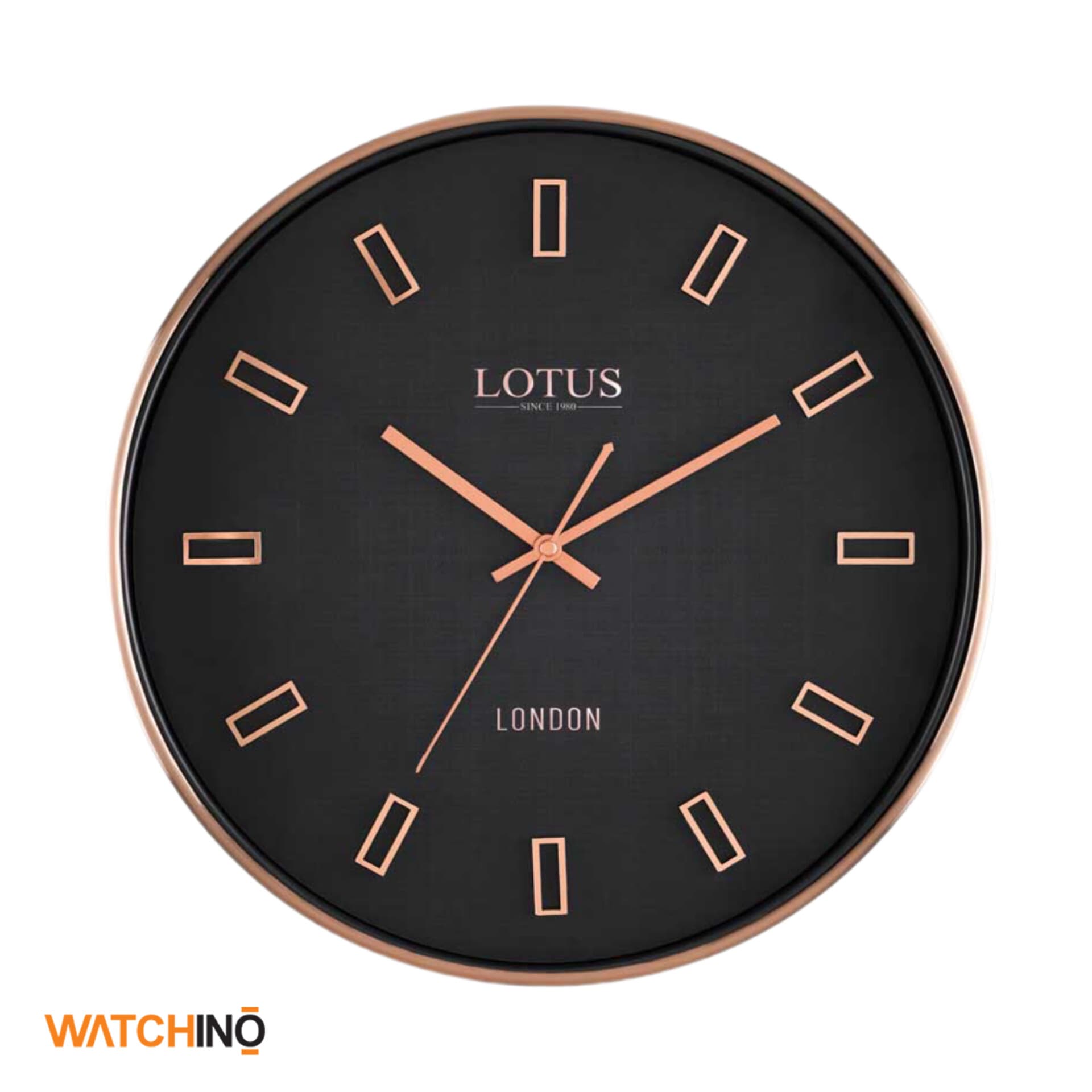 ساعت دیواری لوتوس مدل m-7714-Evelyn-Rosegold