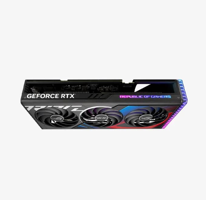 کارت گرافیک ASUS 4070Ti ROG Strix OC (درحد نو-16 ماه گارانتی تابا) — تصویر ۳