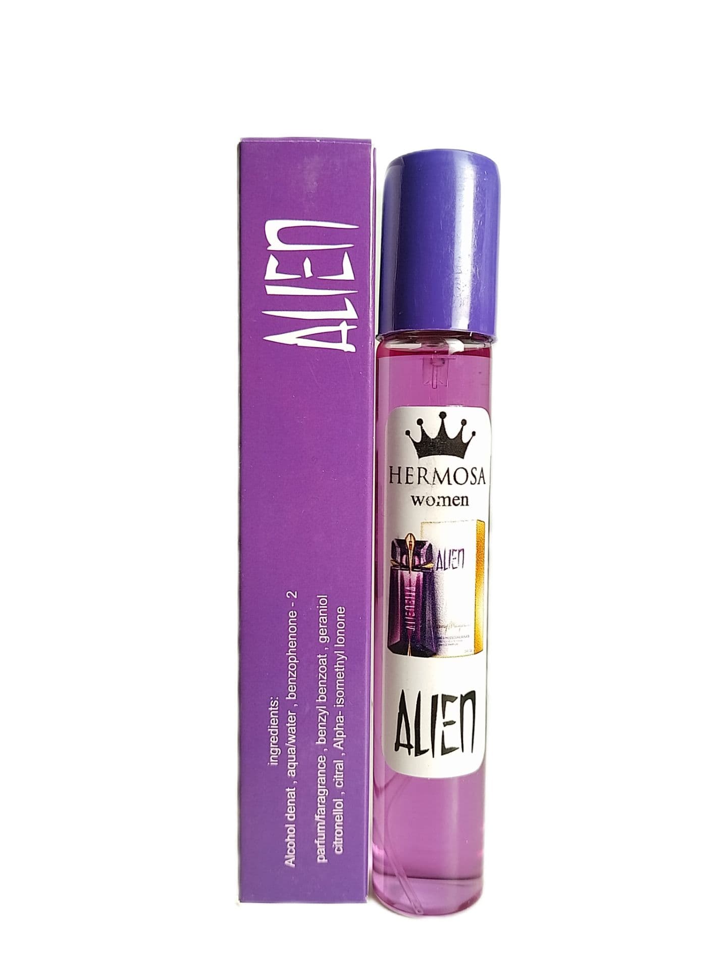 عطر قلمی زنانه جیبی 35 میل HERMOSA با رایحه ALIEN