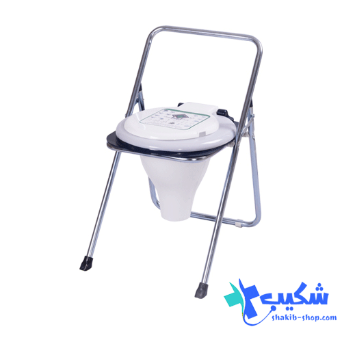 توالت فرنگی تاشو گالوانیزه سرو پیکر توس