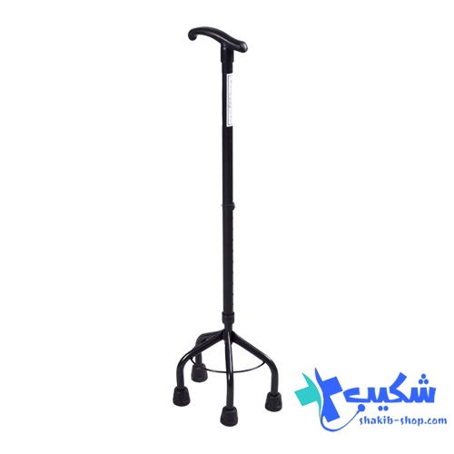عصا چهار پایه آلومینیومی سرو پیکر توس