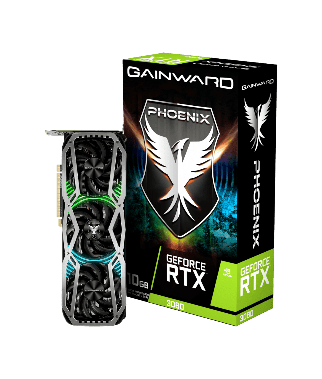 کارت گرافیک Gainward RTX 3080 Phoenix (در حد نو)