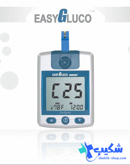 تست قند خون ایزی گلوکو EasyGluco – به همراه 50 عدد نوار تست