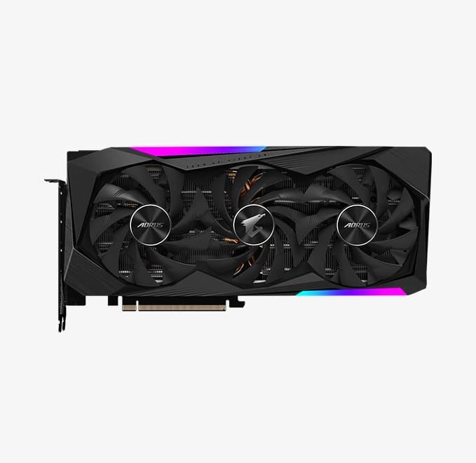 کارت گرافیک Gigabyte RTX 3070 Aorus ( درحد نو ) — تصویر ۲