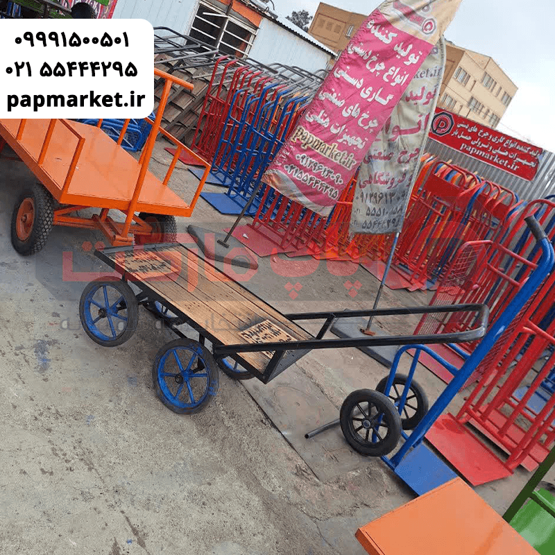 گاری چوبی ۶۰ در ۹۰ — تصویر ۲