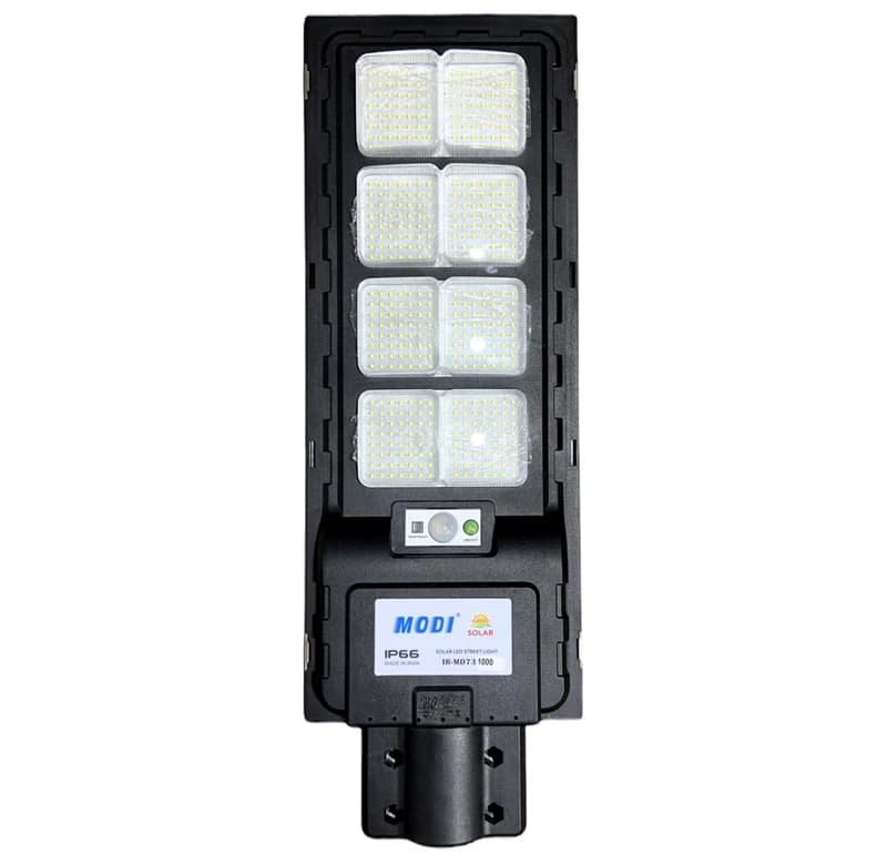 چراغ خیابانی خورشیدی مودی مدل IR-MD731000 ظرفیت ۱۰۰۰ وات