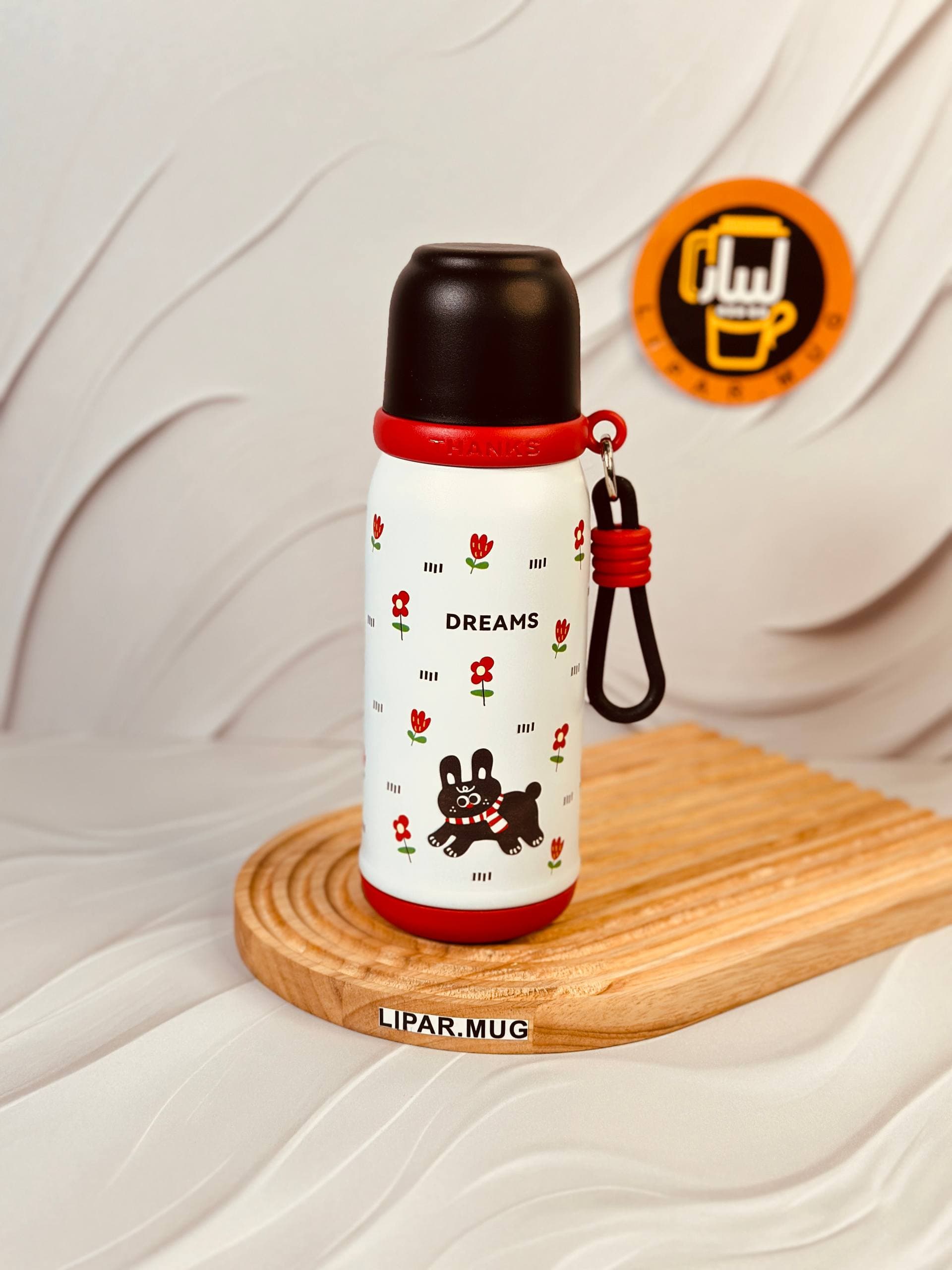 فلاسک فانتزی دوحالته THANKS کد 6253 — تصویر ۹