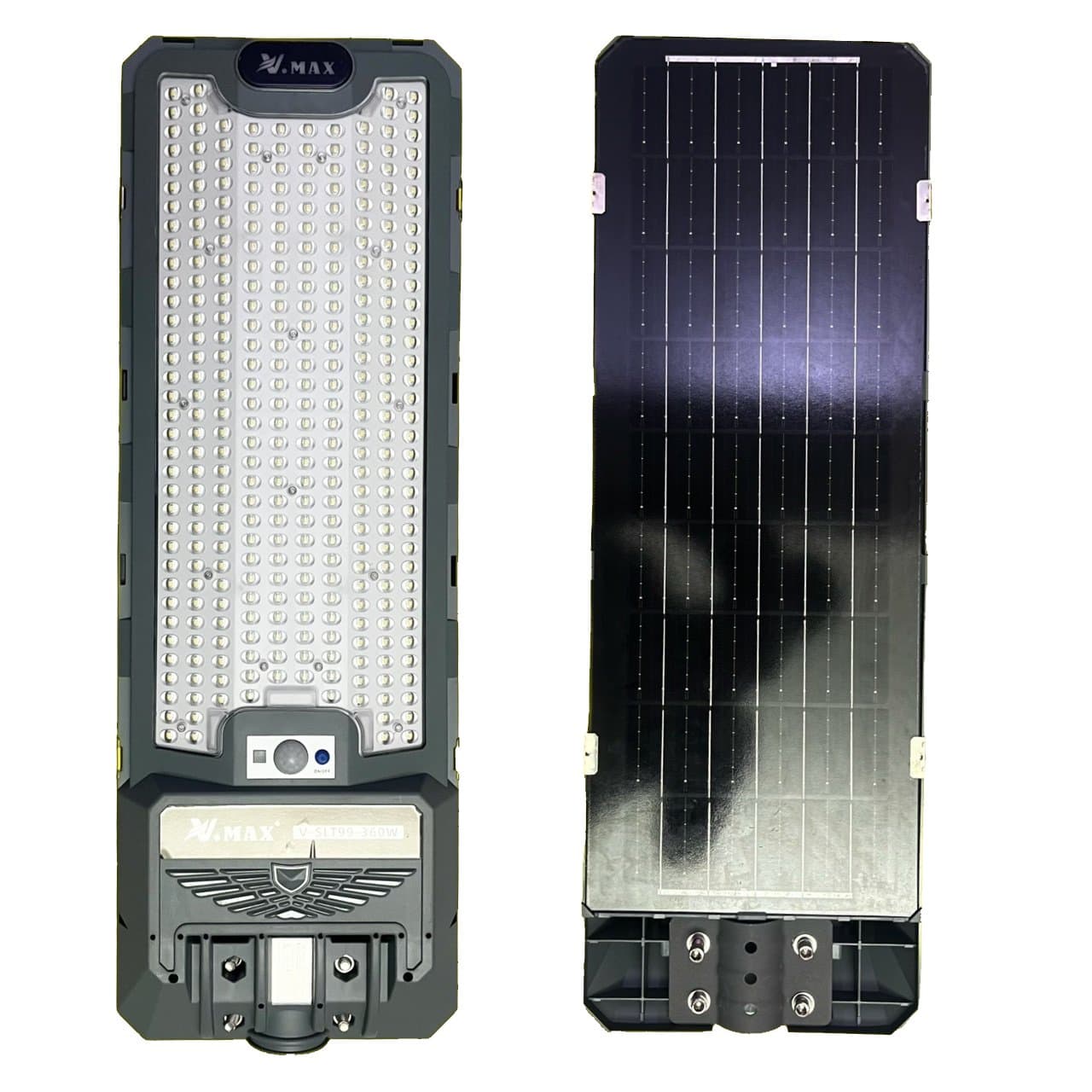 چراغ خیابانی خورشیدی ویمکس مدل V-SLT99-360W ظرفیت ۳۶۰ وات