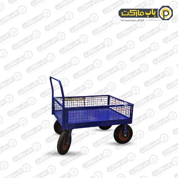 گاری دستی 120 در 80 با چرخ فرغونی بادی