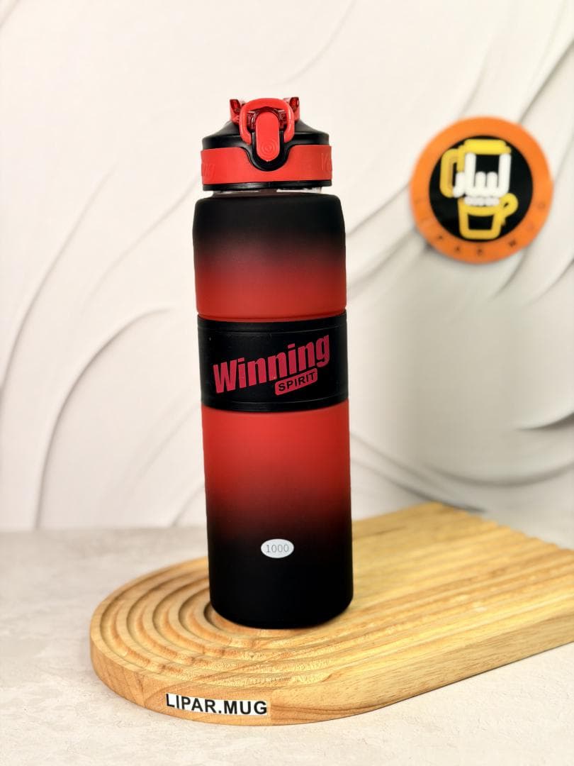 قمقمه باشگاهی دور سیلیکونی WINNING SPORT کد 7537 — تصویر ۳